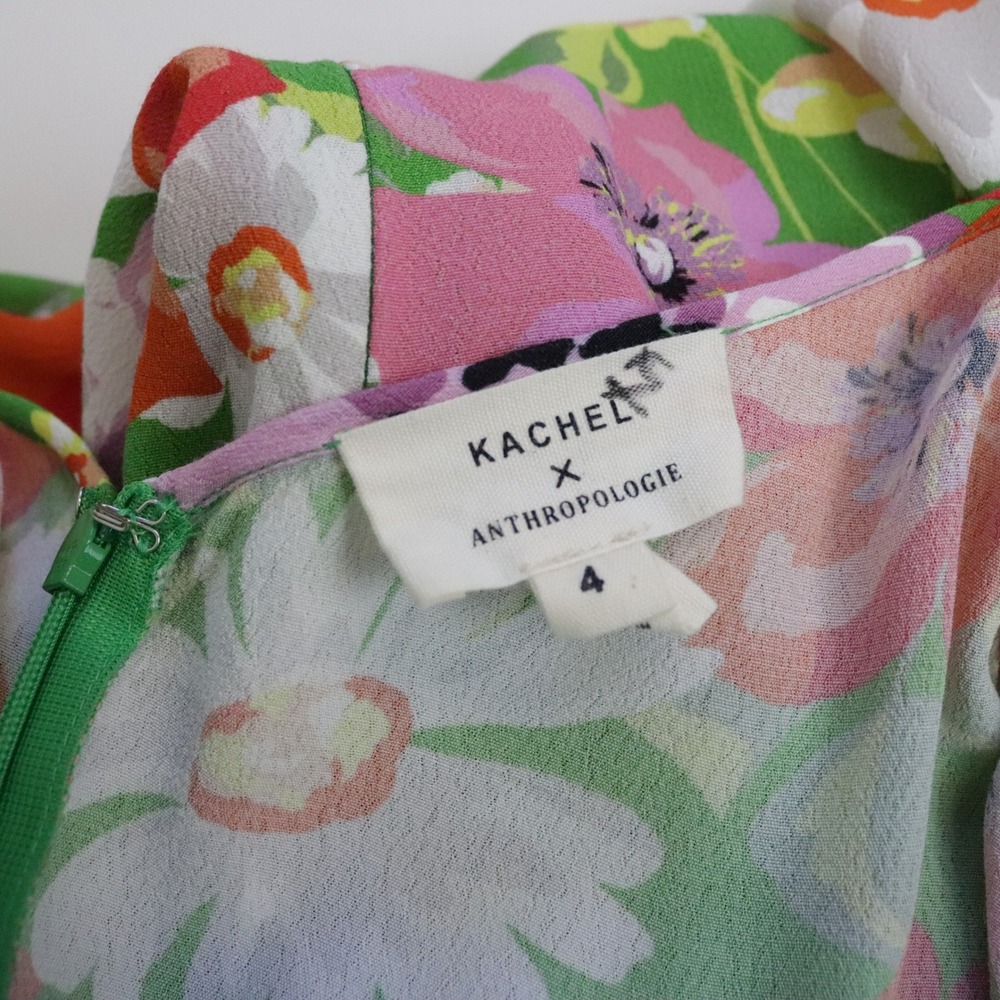 Anthropologie Kachel Pandora Wide-Leg Jumpsuit Floral Print 4 - Picture 8 of 10